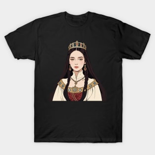 Regal Queen of the Medieval Era T-Shirt